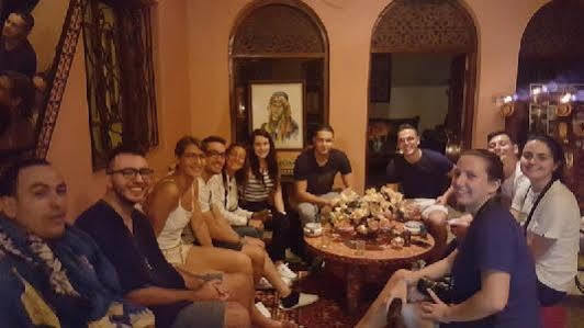 Hostel Villa Red City Marrakesh Esterno foto