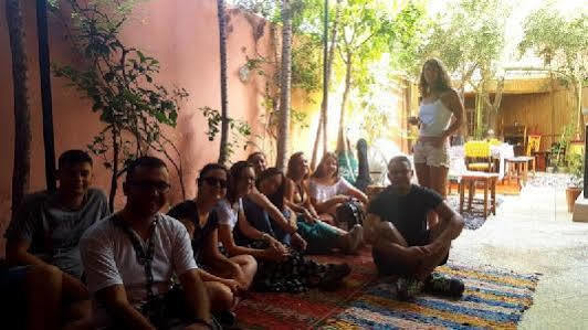 Hostel Villa Red City Marrakesh Esterno foto