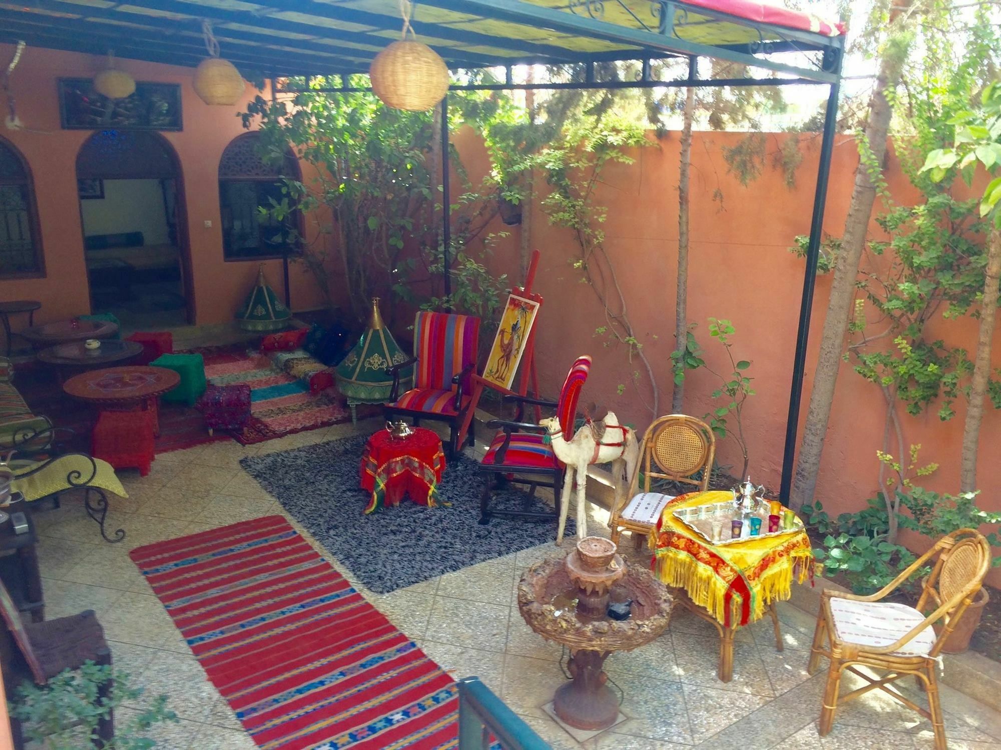 Hostel Villa Red City Marrakesh Esterno foto